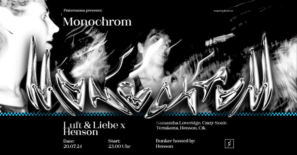 Monochrom am 20. July 2024 @ Pratersauna.