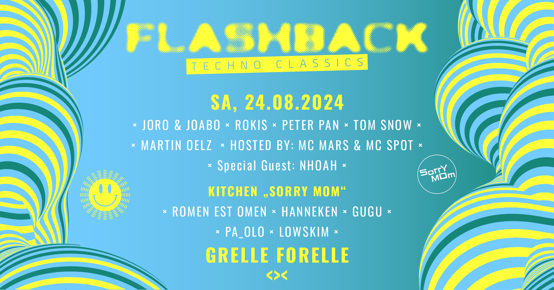 Flashback am 24. August 2024 @ Grelle Forelle.