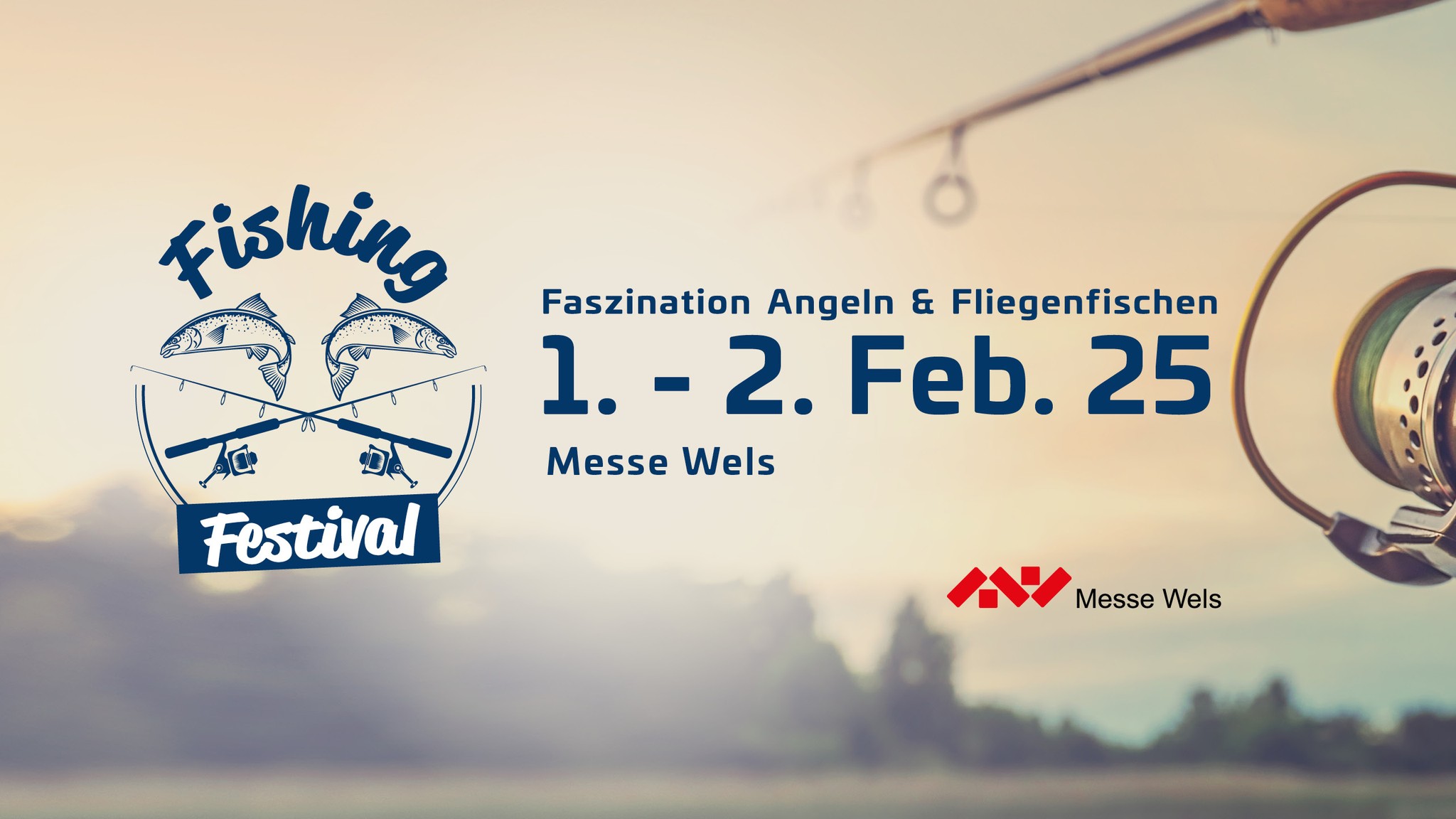 Fishing Festival am 1. February 2025 @ Messe Wels.