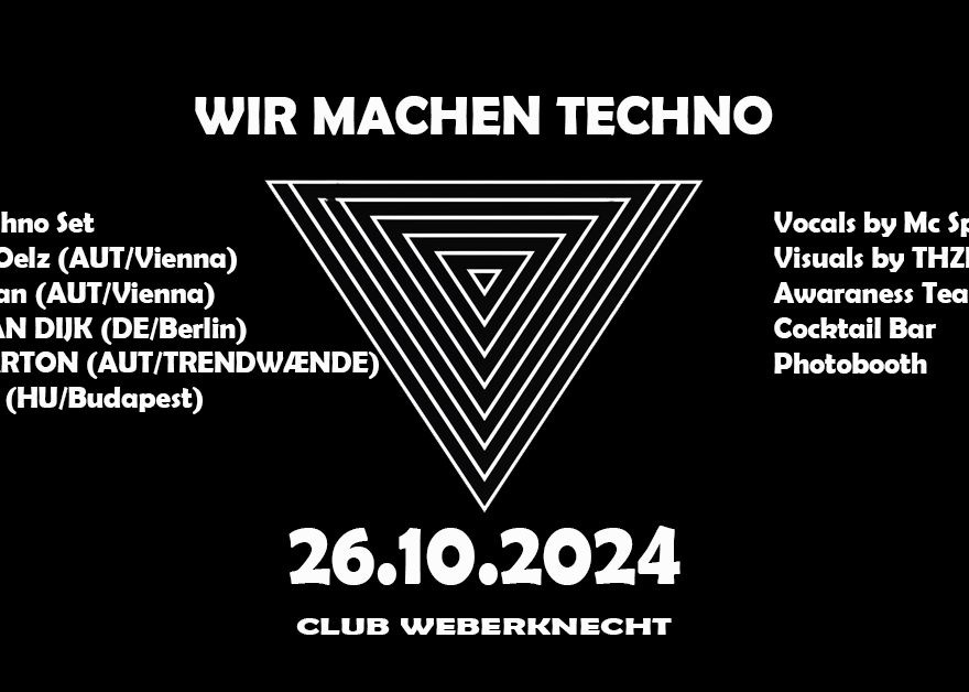 Wir machen Techno