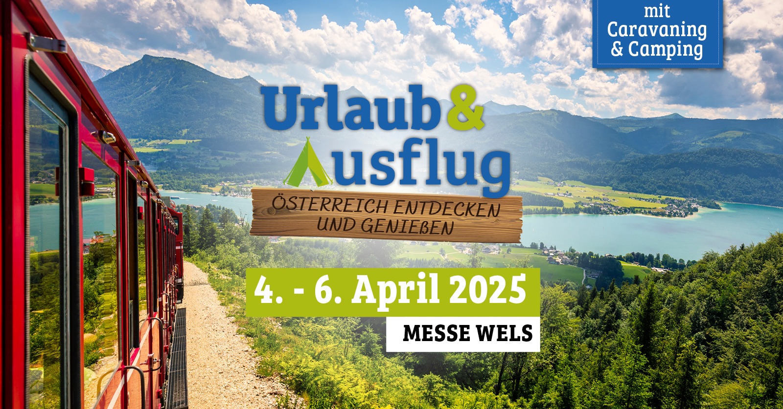 Urlaub & Ausflug 2025 am 4. April 2025 @ Messe Wels.