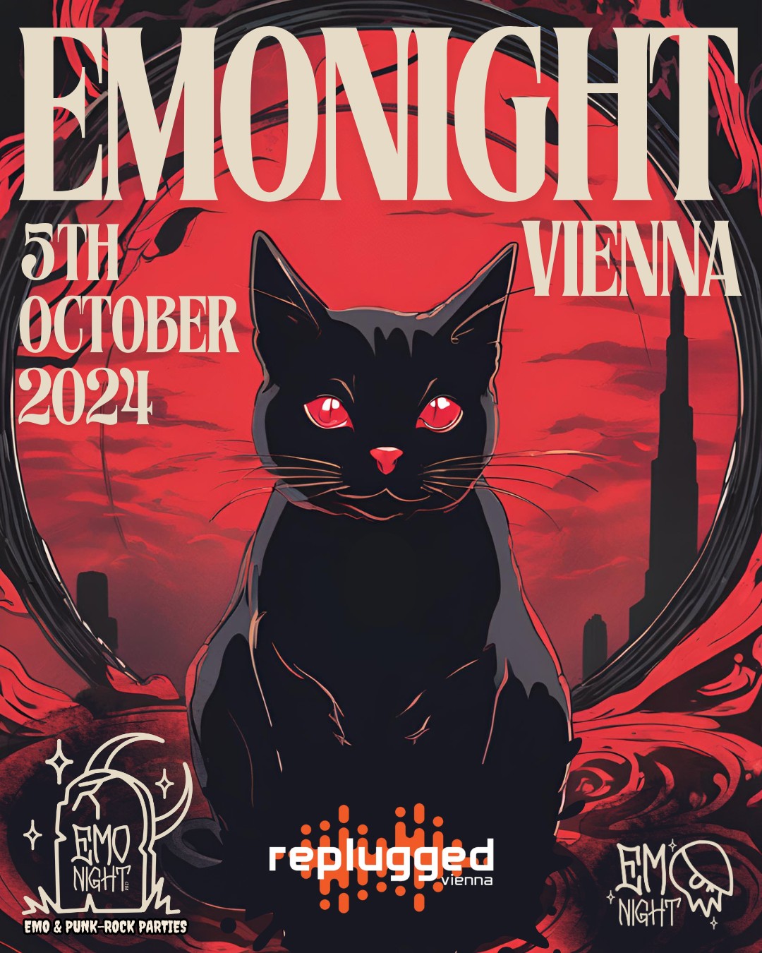 EMONIGHT Vienna am 5. October 2024 @ Replugged.