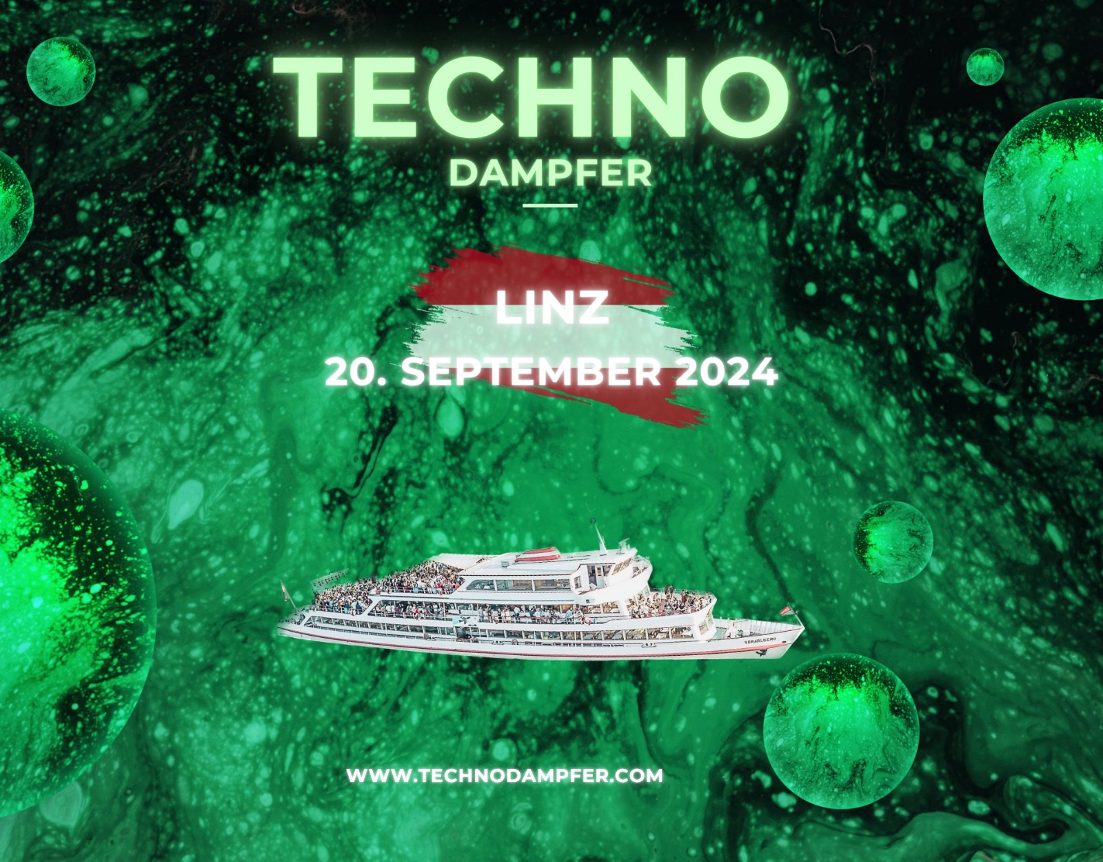 Techno Dampfer Linz am 20. September 2024 @ Urfahrmarkt.