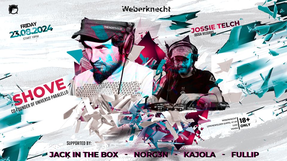 Shove & Jossie Telch am 23. August 2024 @ Weberknecht.