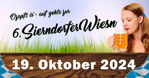 6. Sierndorfer Wiesn am 19. October 2024 @ SV Raiffeisen Sierndorf.