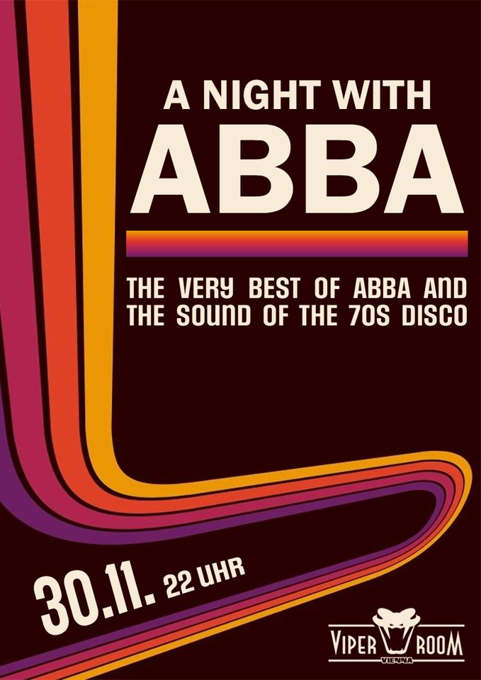 A Night With ABBA am 30. November 2024 @ Viper Room.