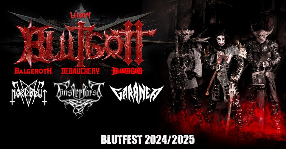 Blutgott -Blutfest featuring am 12. December 2024 @ Viper Room.