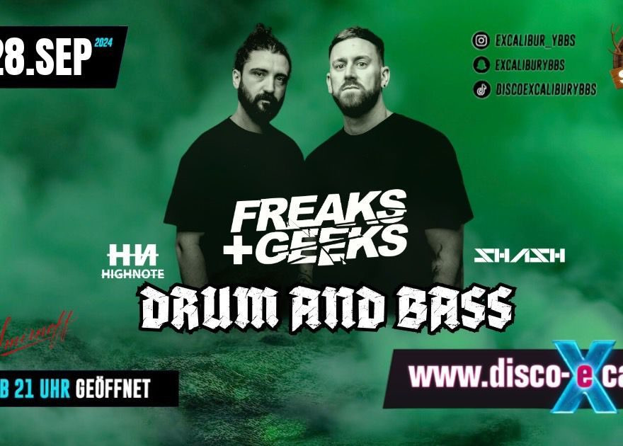 DnB pres. FREAKS+GEEKS