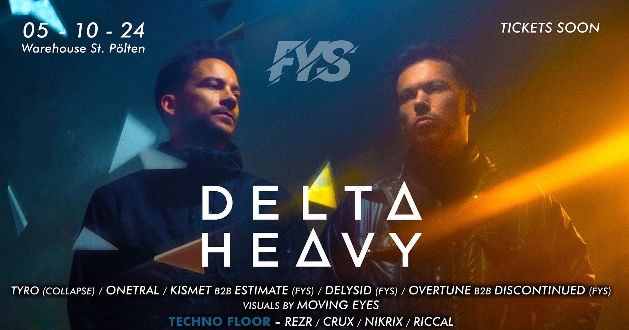 FYS w/ DELTA HEAVY am 5. October 2024 @ Warehouse STP.