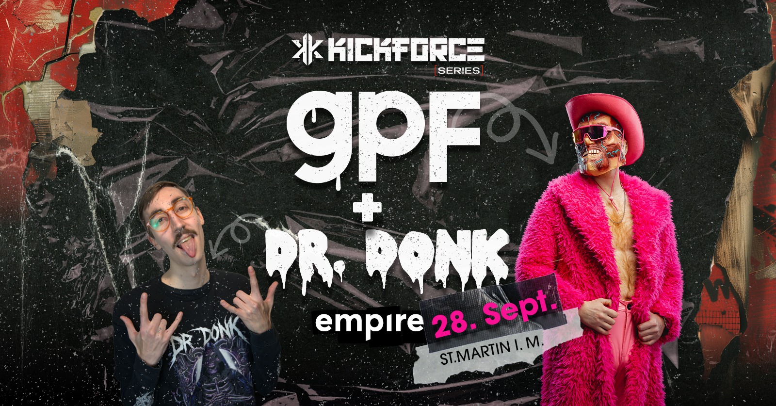 DR. DONK & GPF am 28. September 2024 @ Empire St. Martin.