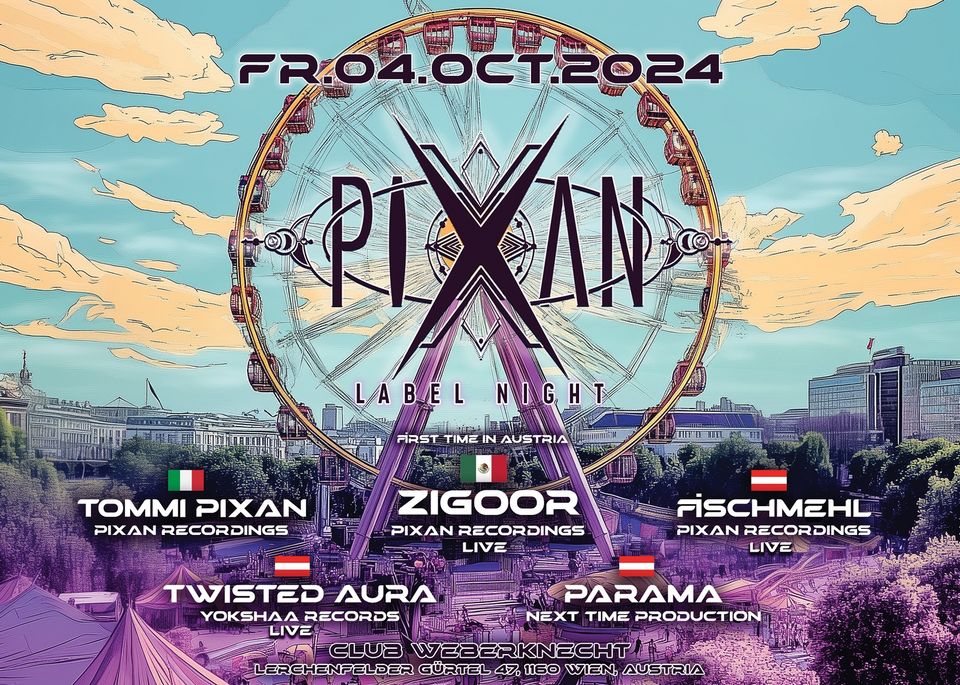 Pixan Label Night am 4. October 2024 @ Weberknecht.