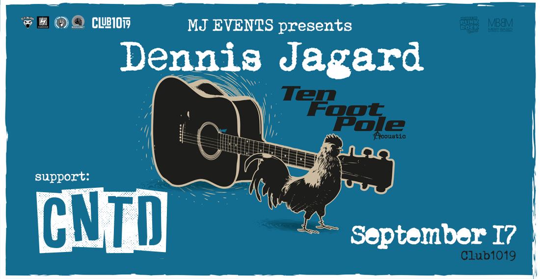 Dennis Jagard of Ten Foot Pole Acoustic am 17. September 2024 @ Club 1019.