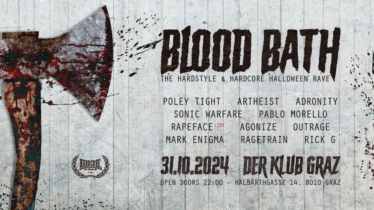 Blood Bath Halloween Rave am 31. October 2024 @ der Klub.