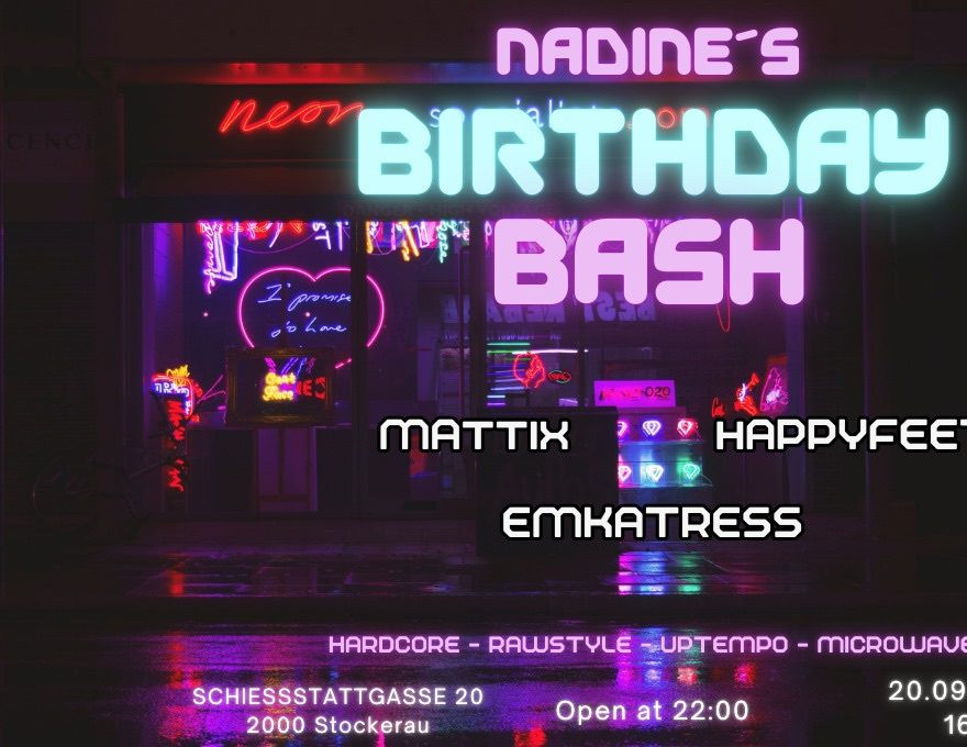 Nadine's Birthday Bash