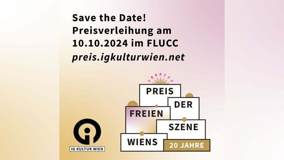 20 Jahre Preis der freien Szene Wiens am 10. October 2024 @ Flucc.