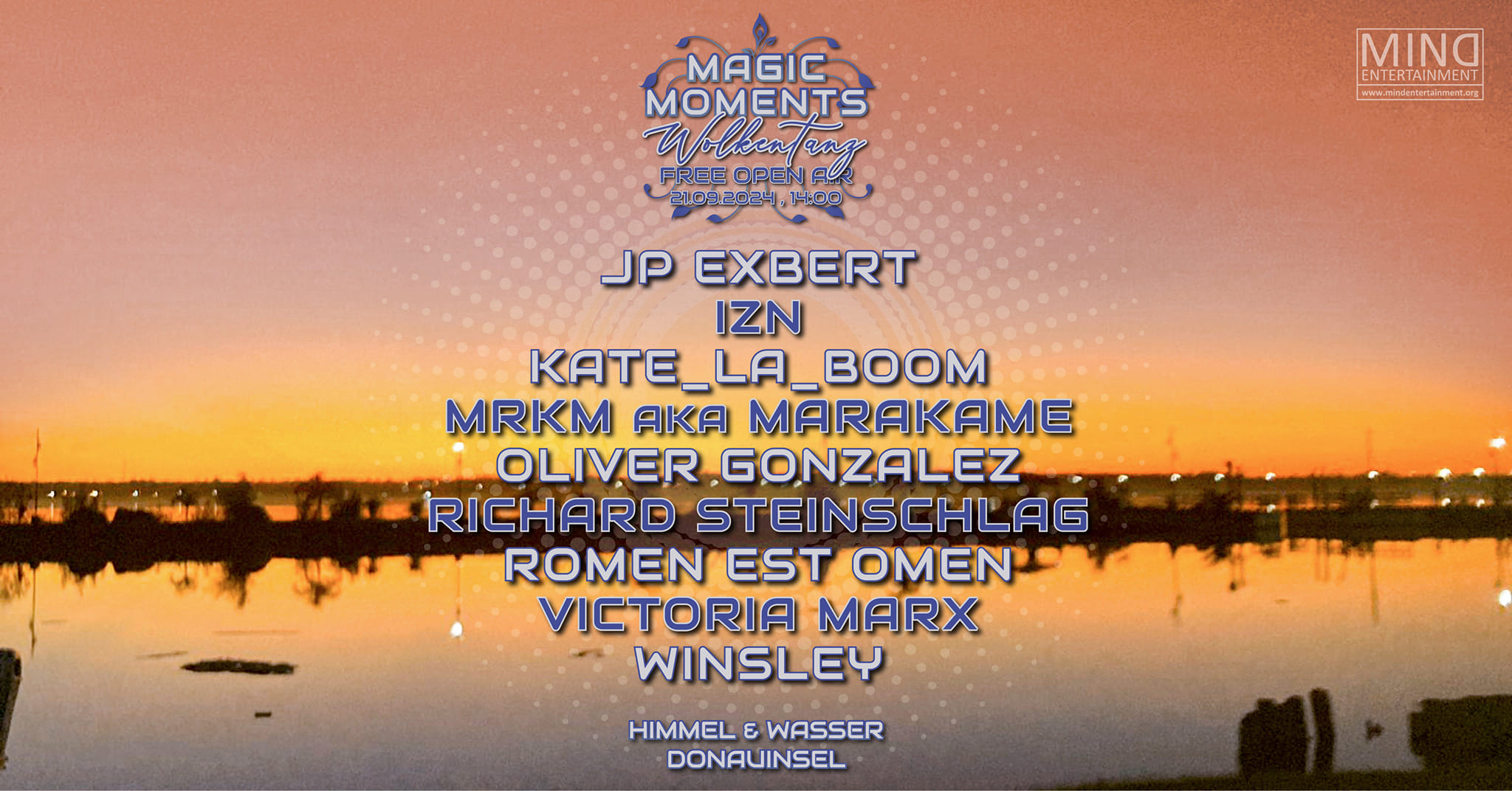 Magic Moments Open Air und Wolkentanz am 21. September 2024 @ Himmel & Wasser.