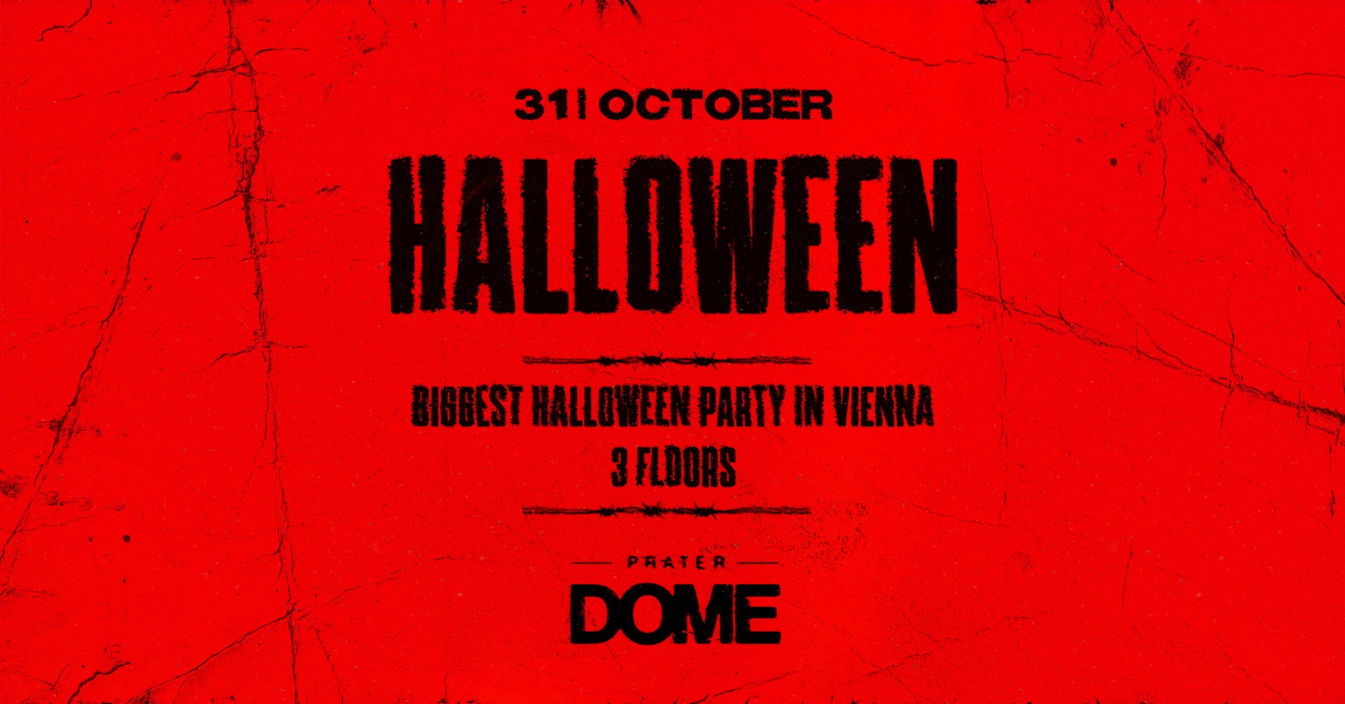 Biggest Halloween Party am 31. October 2024 @ Prater Dome.