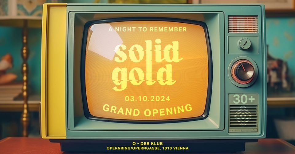 Solid Gold am 3. October 2024 @ O - Der Klub.