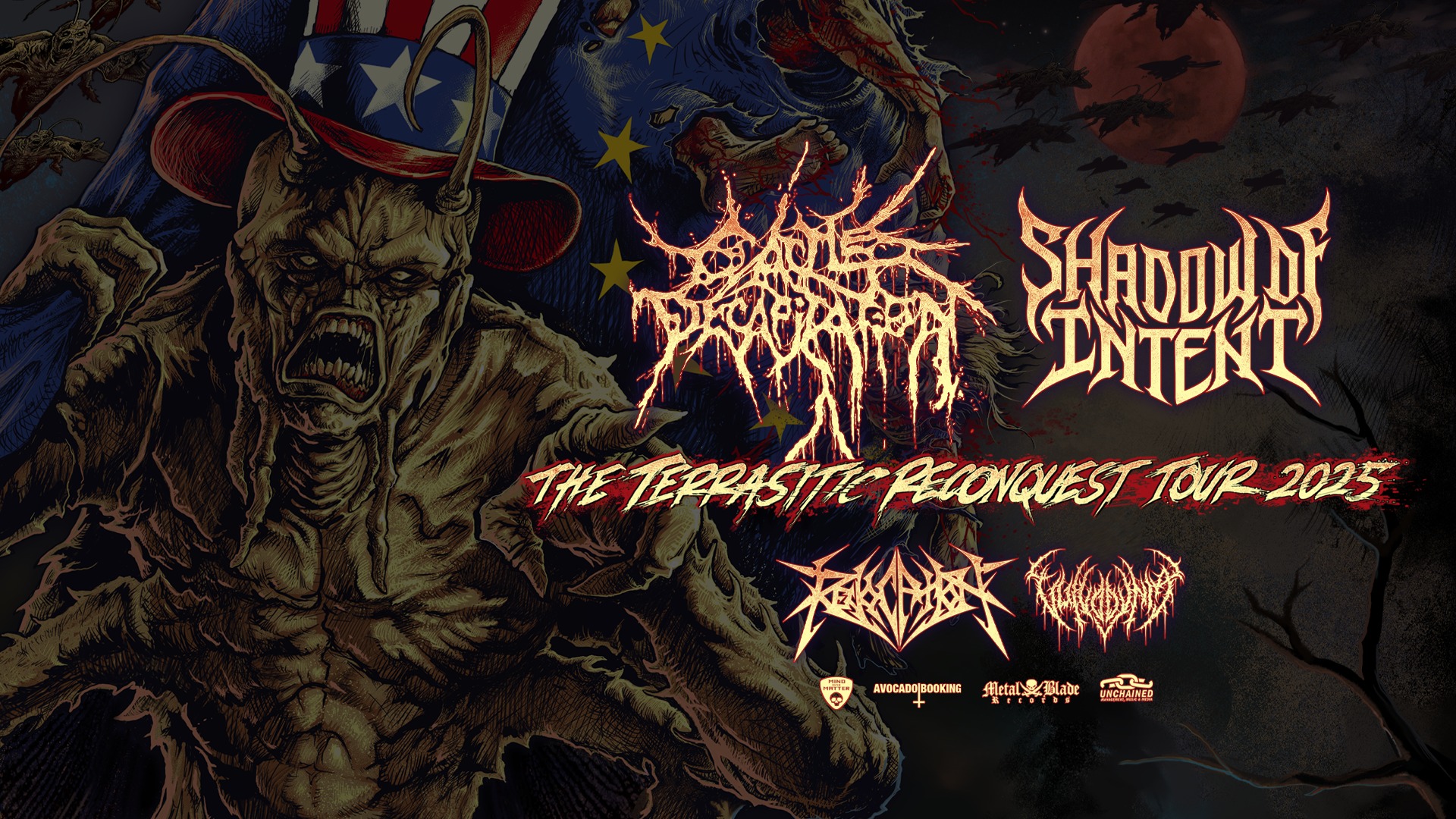 Cattle Decapitation & Shadow Of Intent am 7. February 2025 @ SiMM City.