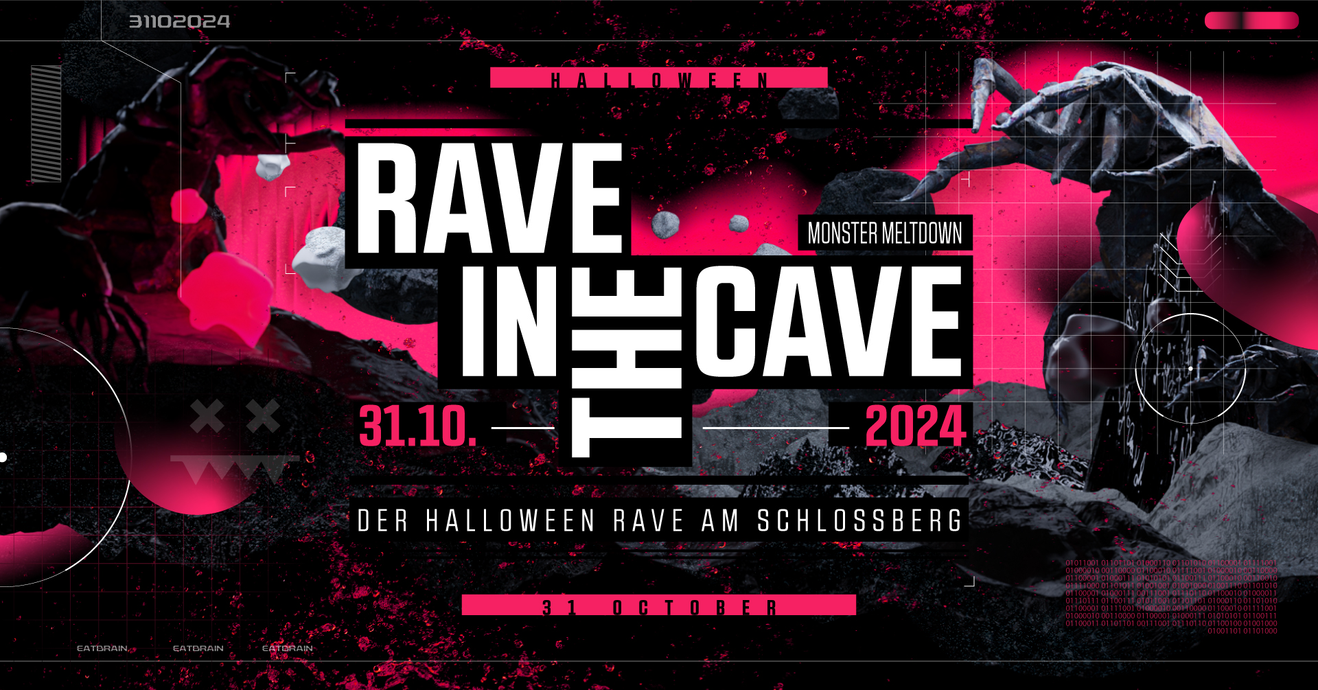 Rave In The Cave 2024 am 31. October 2024 @ Schloßberg Graz.