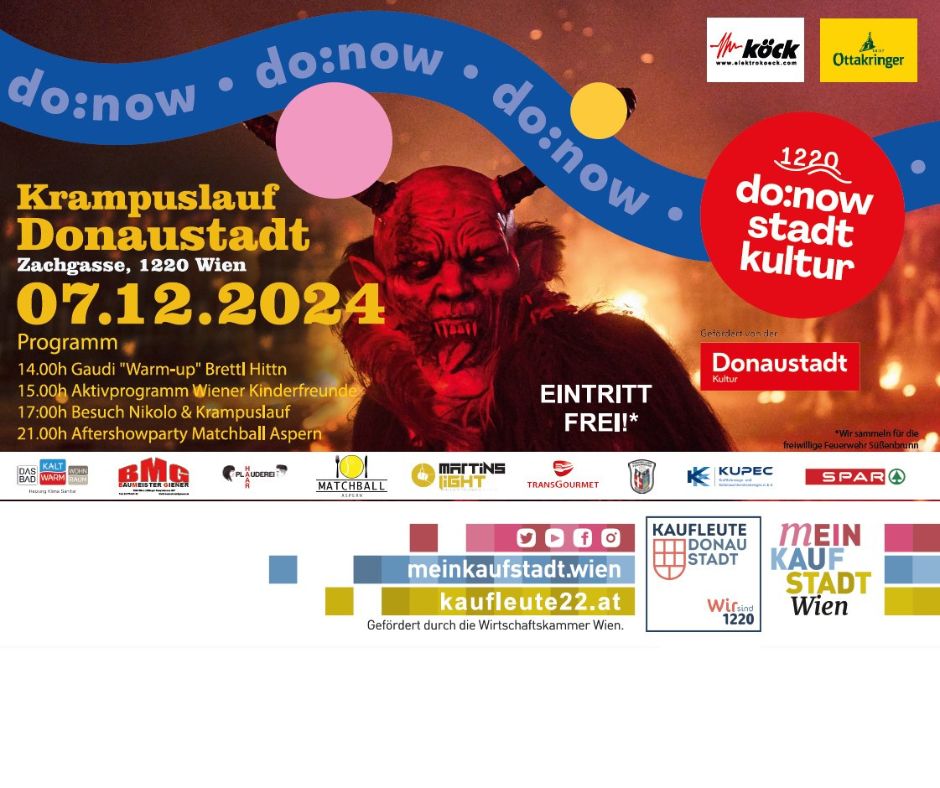 Krampuslauf Donaustadt 2024 am 7. June 2024 @ Zachgasse.