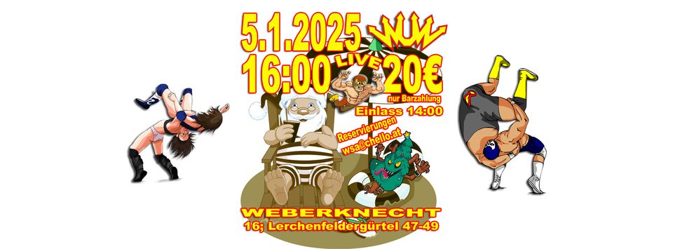 WUW am 5. January 2025 @ Weberknecht.