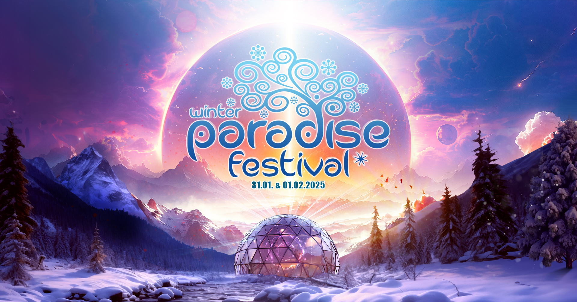 Paradise Winter Festival 2025 am 31. January 2025 @ Hallmann Dome.