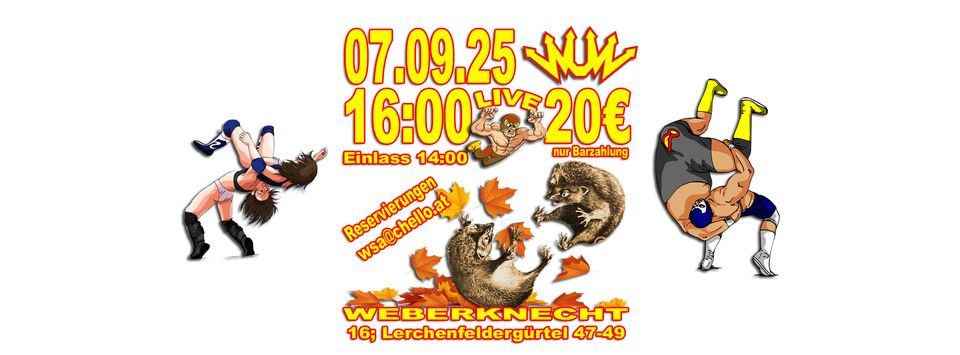 WUW am 7. September 2025 @ Weberknecht.