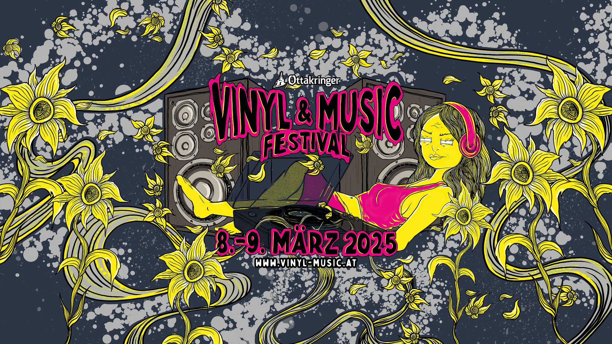 Vinyl & Music Festival 2025 am 8. March 2025 @ Ottakringer Brauerei.