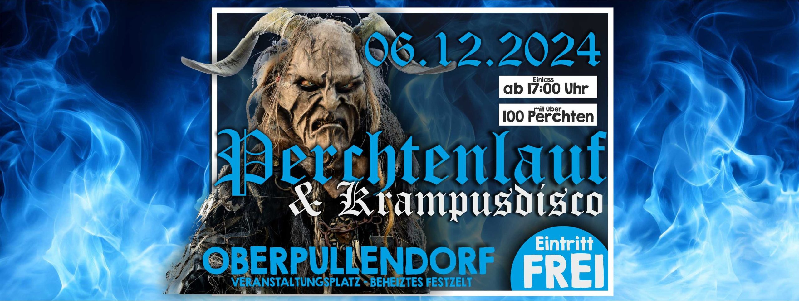 Perchtenlauf & Krampusdisco am 6. December 2024 @ Veranstaltungsplatz.