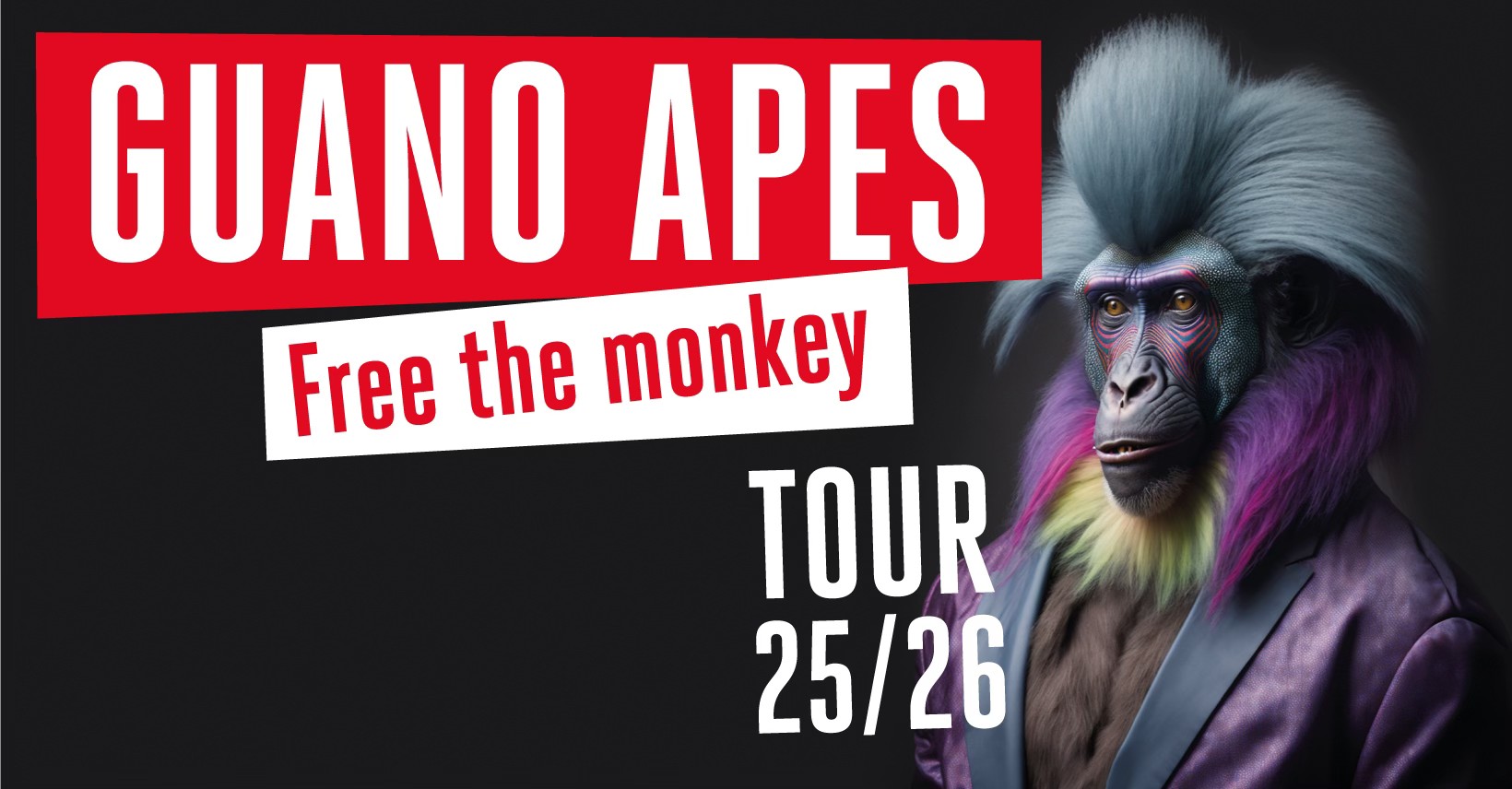 Guano Apes am 24. January 2026 @ Raiffeisen Halle im Gasometer.