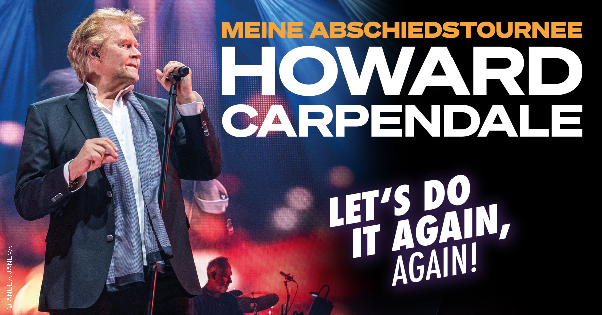 Howard Carpendale am 22. March 2026 @ Wiener Stadthalle.