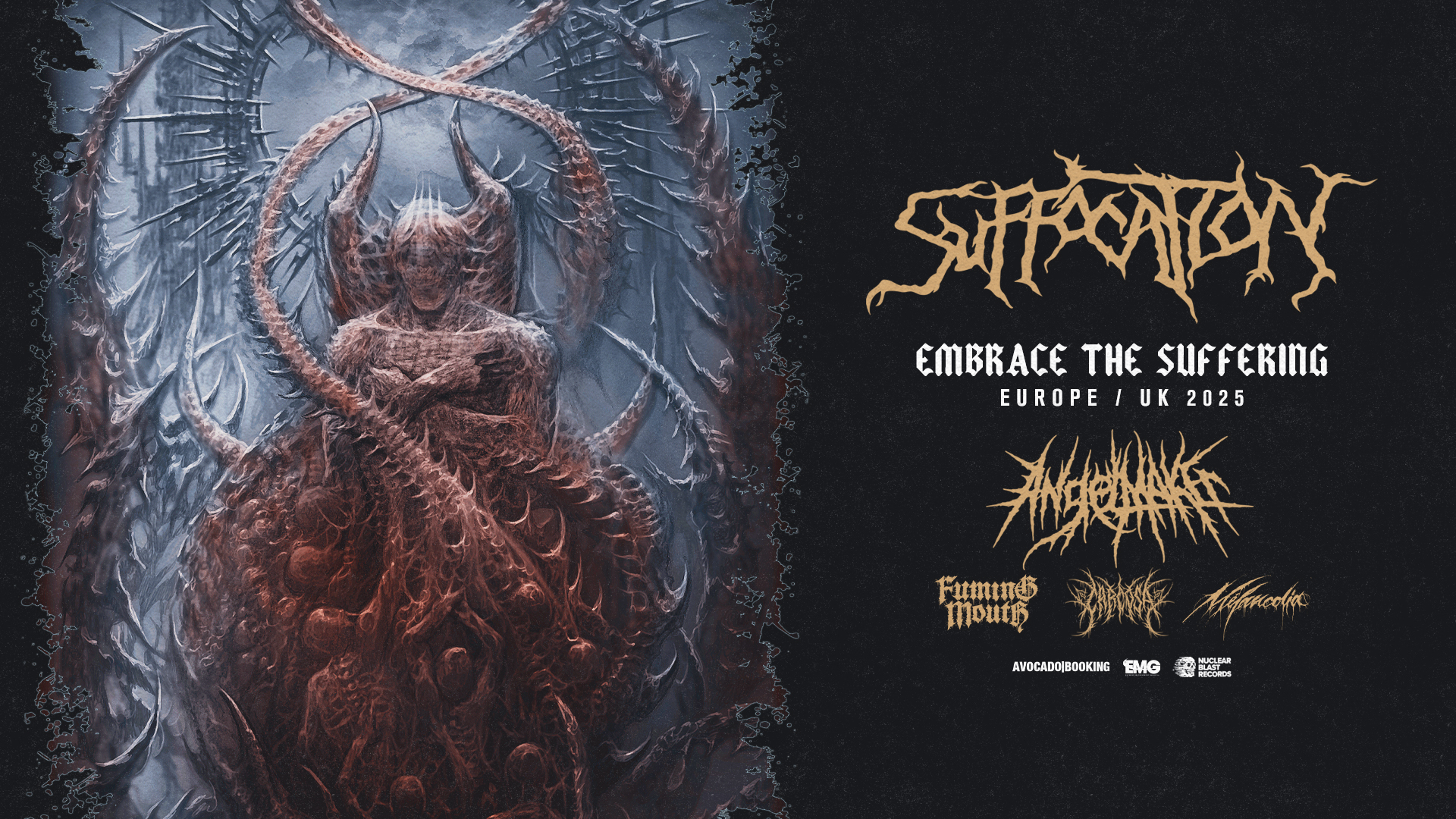 Suffocation am 16. March 2025 @ Szene Wien.