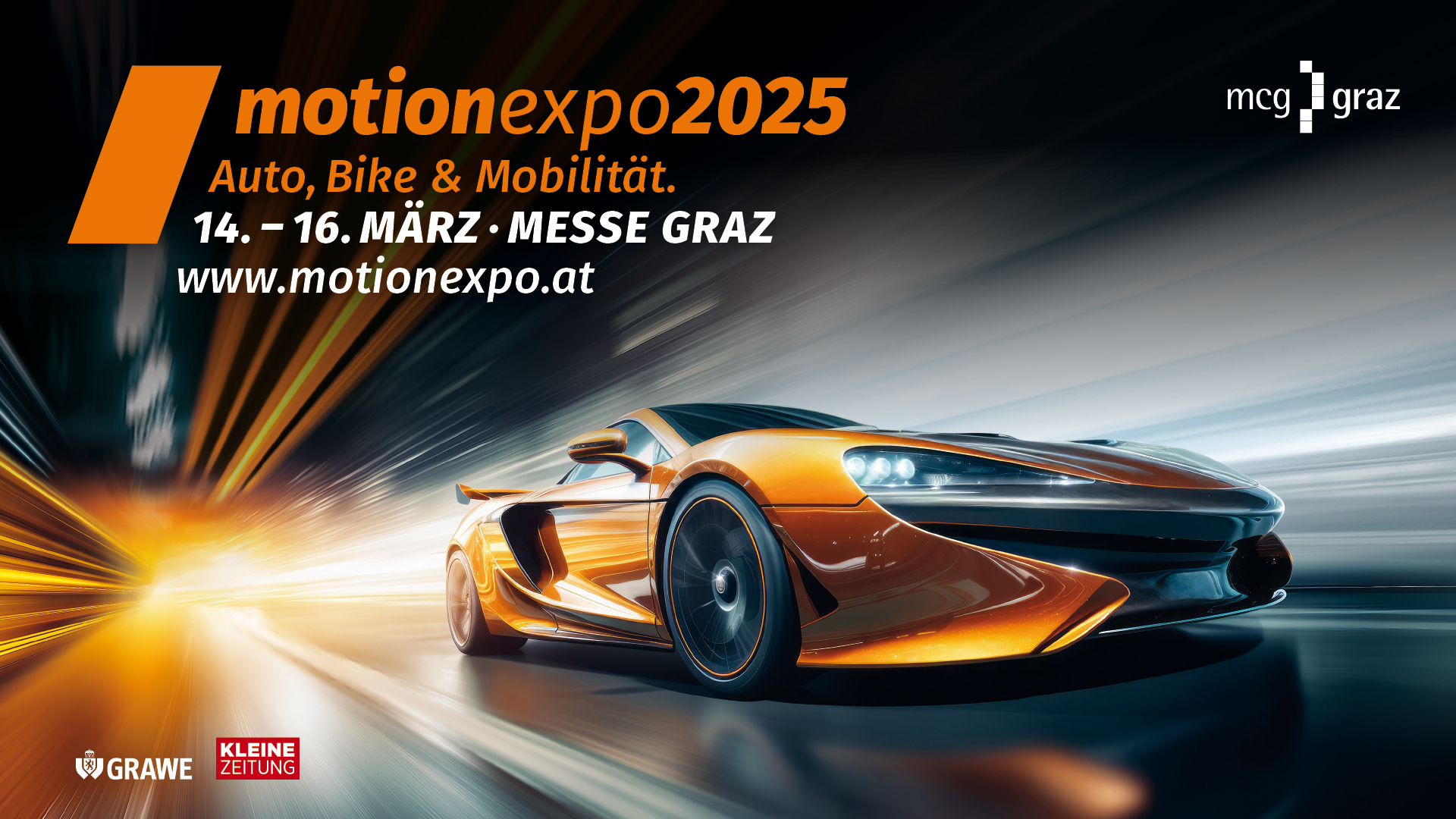 Motionexpo 2025 am 14. March 2025 @ Messe Graz.