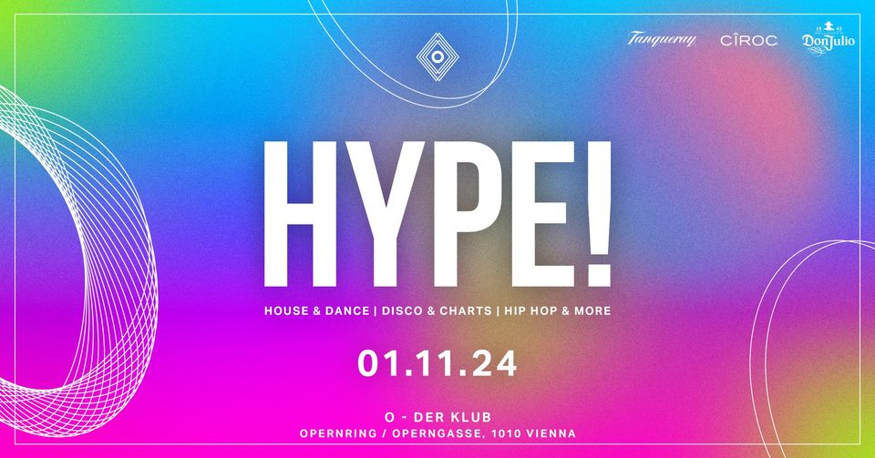 Hype! am 1. November 2024 @ O - Der Klub.