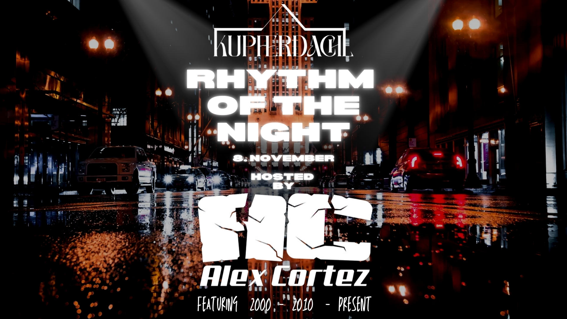 Rythm Of The Night am 8. November 2024 @ Kupferdachl.