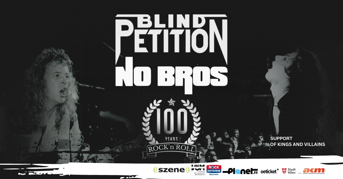 Blind Petition | No Bros am 29. March 2025 @ Szene Wien.