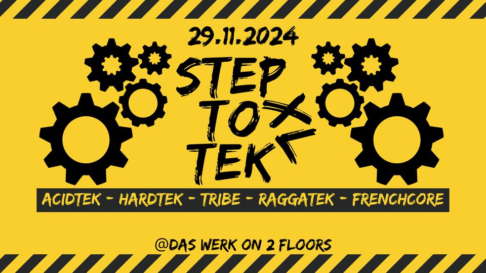 StepToTek XL am 29. November 2024 @ Das Werk.