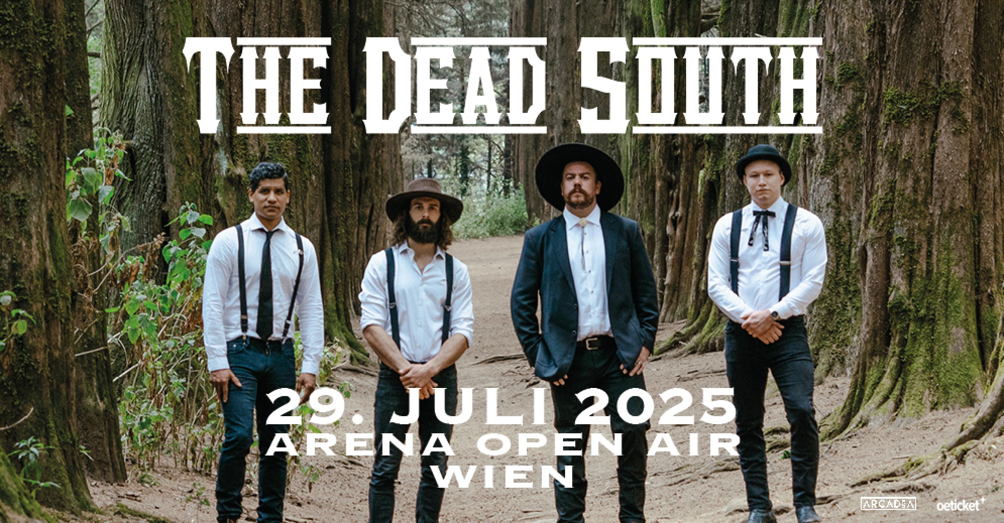 The Dead South am 29. July 2025 @ Arena Wien - Open Air.