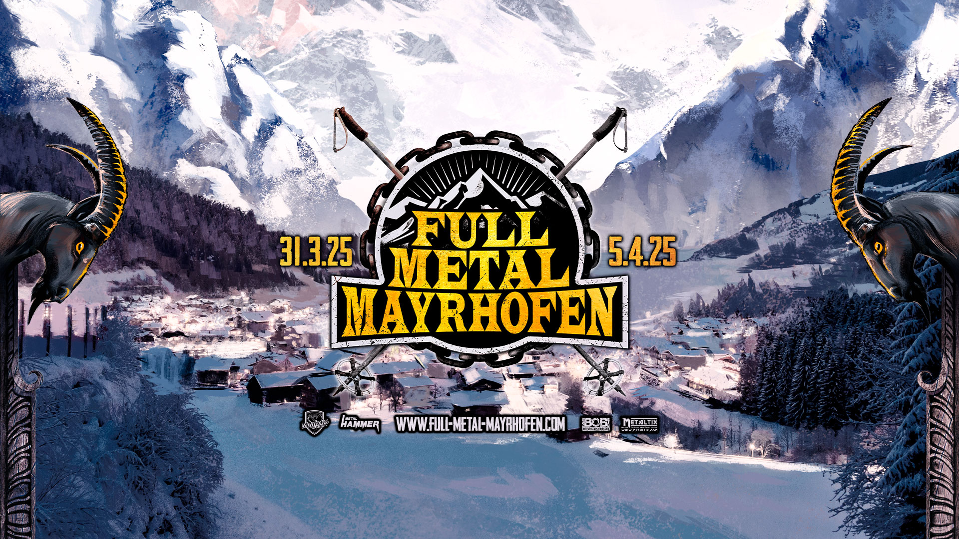 Full Metal Mayrhofen am 31. March 2025 @ Festivalgelände Mayrhofen.