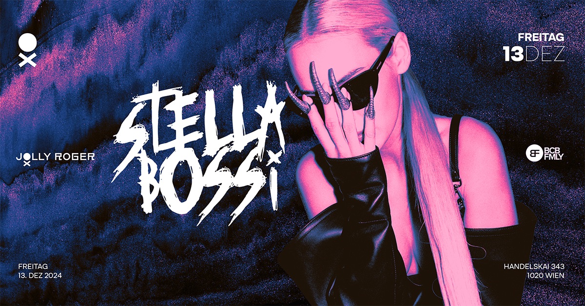 STELLA BOSSI LIVE am 13. December 2024 @ Jolly Roger.