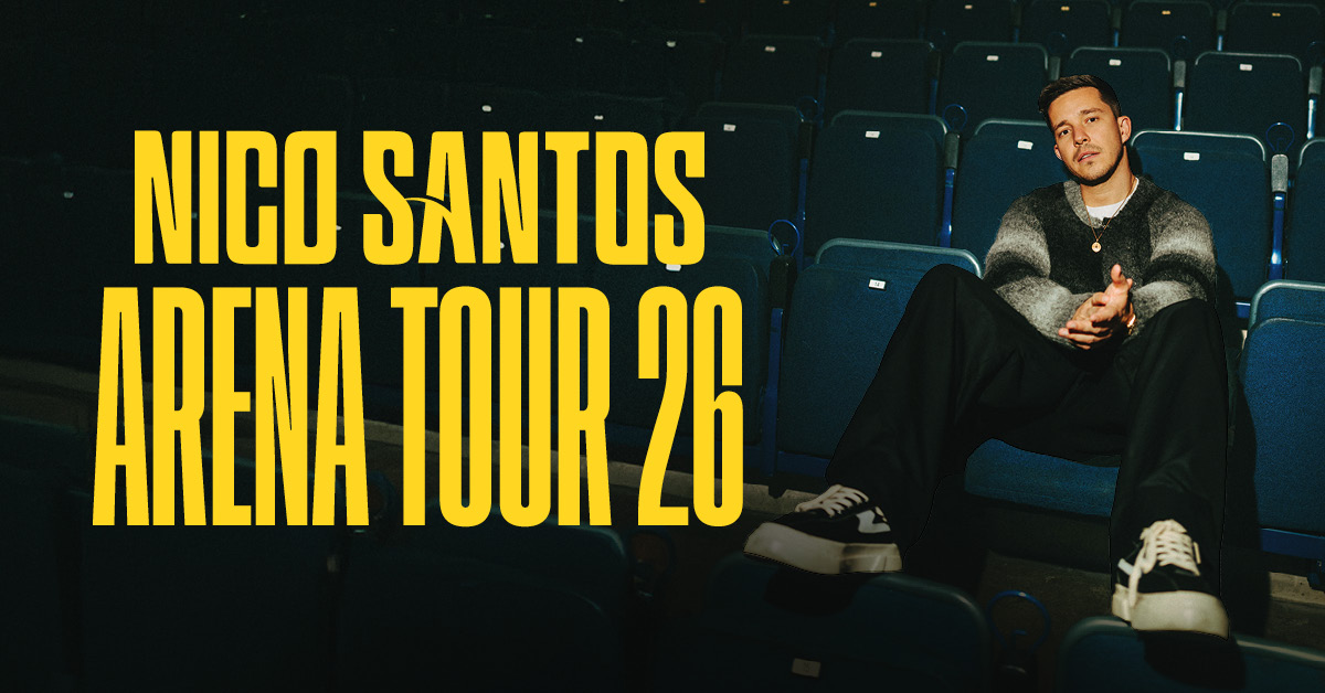 Nico Santos am 9. November 2026 @ Wiener Stadthalle.