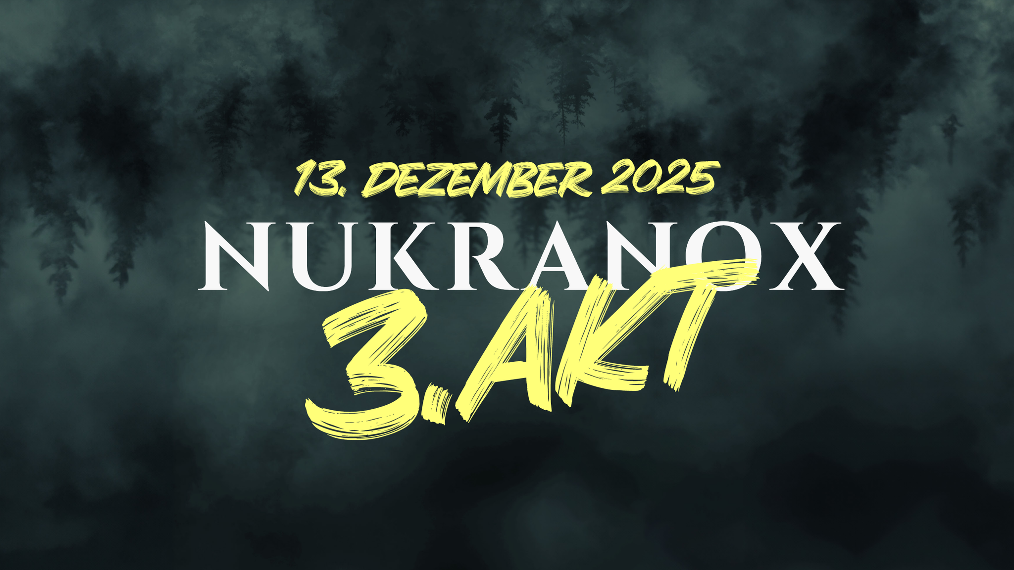 Nukranox 2025 am 15. December 2025 @ Messezentrum Salzburg.