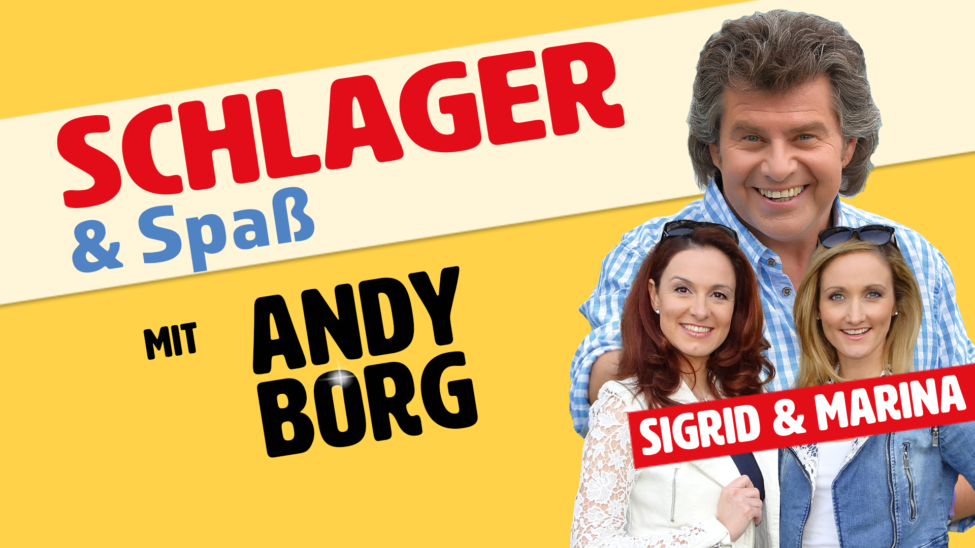 Schlager und Spaß mit Andy Borg am 7. February 2025 @ Kürnberghalle Leonding.