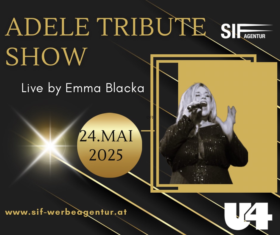 Adele Tribute Show am 24. May 2025 @ U4.