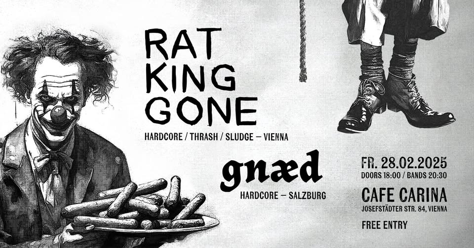 Rat King Gone | Gnæd am 28. February 2025 @ Café Carina.