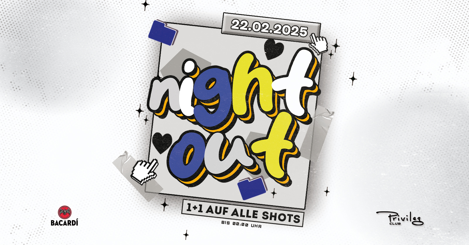 Night Out am 22. February 2025 @ Club Privileg.