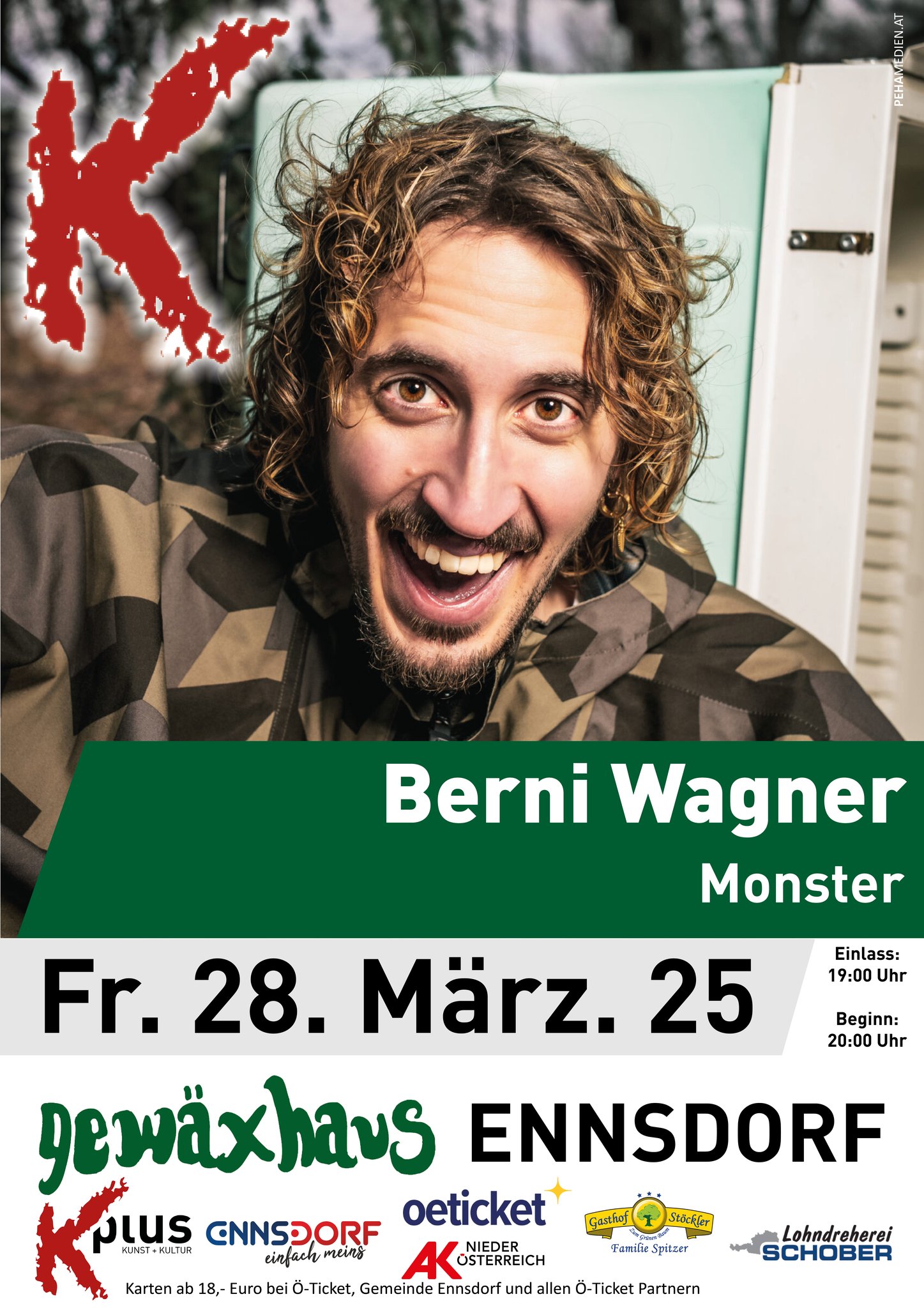 Berni Wagner am 28. March 2025 @ Gewäxhaus Ennsdorf.