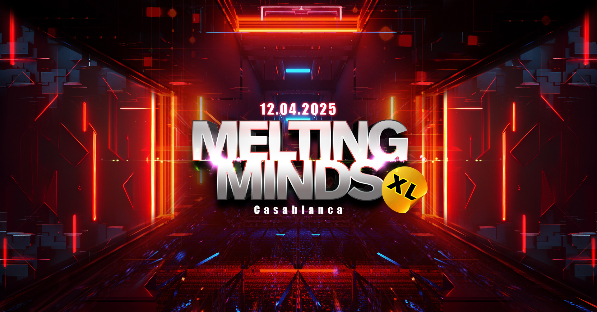 Melting Minds XL am 12. April 2025 @ Casablanca Veranstaltungssaal.