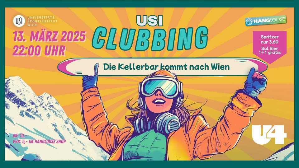 Bounti Club Feat. Usi Clubbing am 13. March 2025 @ U4.